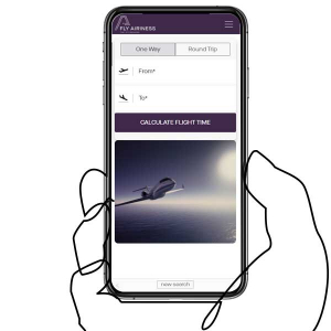 Fly-Airiness Hand mit App Fly-Airiness Hand mit App
